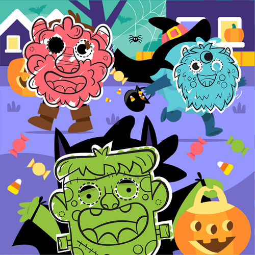 Spooky Monster Masks | ClassDojo